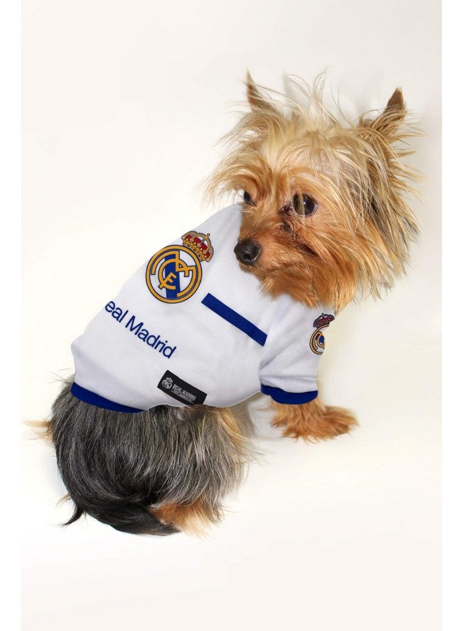 Pets First Spanish Primera Liga LaLiga Real Madrid Tee Shirt for DOGS & CATS, X-Large - Image 2
