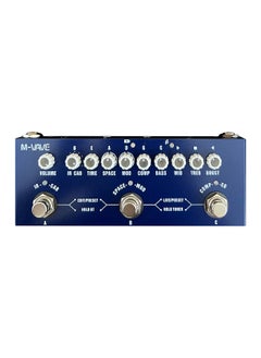 M-VAVE CUBE BABY Portable Multifunctional Bass Combined Effect Pedal with Wireless Music Playback Phone Recording Audio Type-C Interface Function