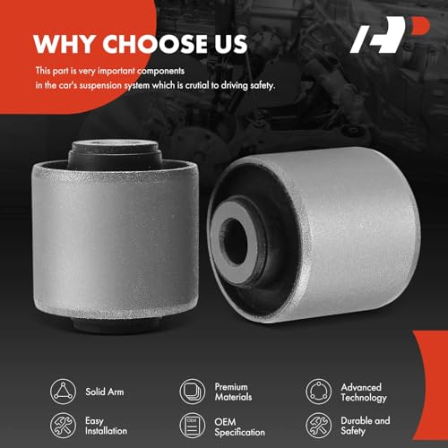 A-Premium 2 x Front Upper Control Arm Bushing Kit, Compatible with Hyundai Sonata 2006-2010, Azera 2006-2011 & Kia Amanti 2006-2009 - Image 5