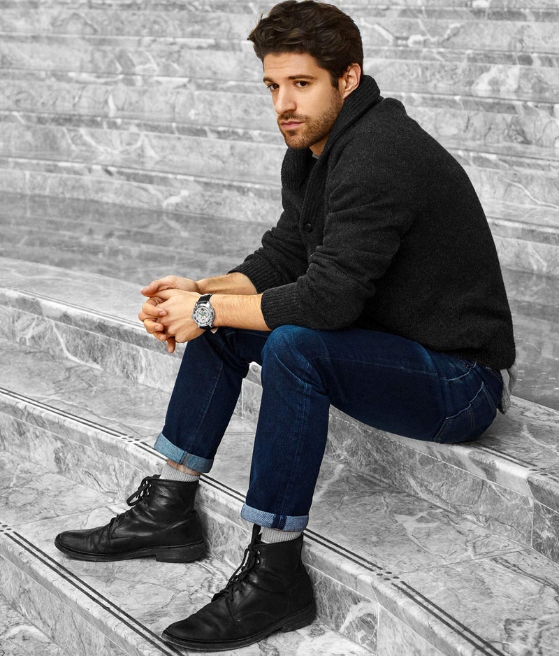 Stuhrling Original Skeleton Watches - Mens Automatic Dress Watch - Winchester 44 Elite Mechanical Watch (Silver/Black) - Image 5