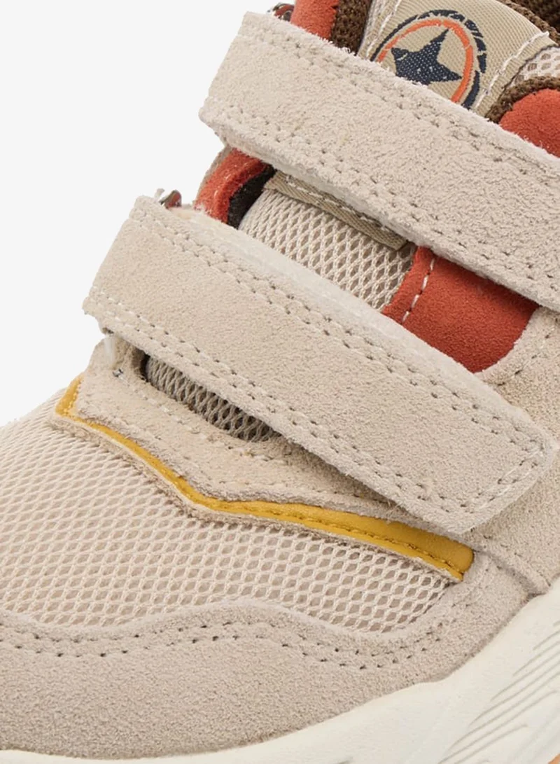 JUNIORS Boys Textured Sneakers With Hook And Loop Closure