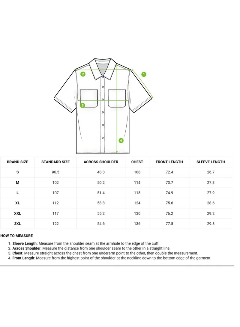 THE BEAR HOUSE  Men's Shirt for Casual and Formal Wear | Classic Button-Down Style for Office, Daily Use, Travel, Events & All-Season Outfits | Versatile & Stylish Wardrobe Essential for Every Occasion for Men | Best Price UAE
