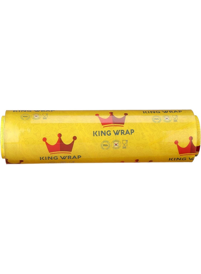 كينج راب رول ستريتش بلاستيك للتغليف بطول 30 سم 5 كيلو - لفتين من كينج وارب - Image 2