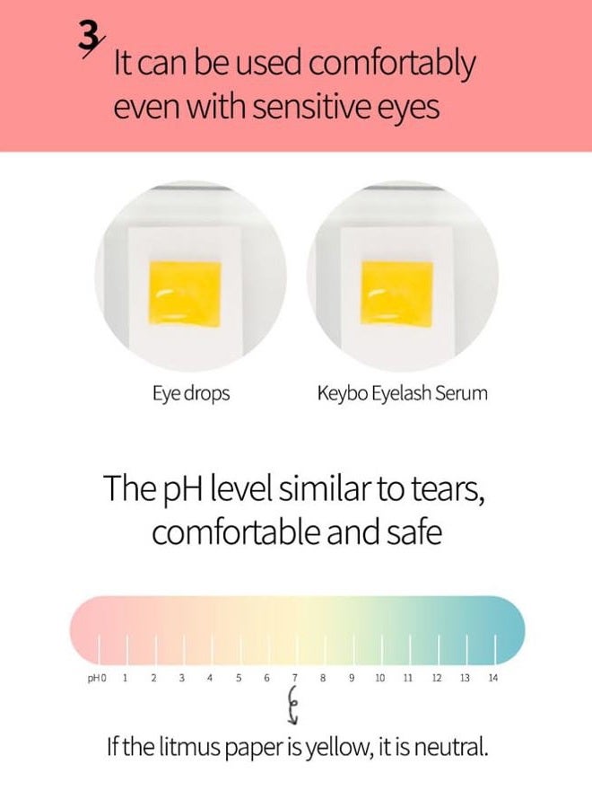 KEYBO Lash & Brow Black Bean Eyelash Growth Serum, Enhance Damaged Lash & Eyebrow with Pure Organic Components - Image 4
