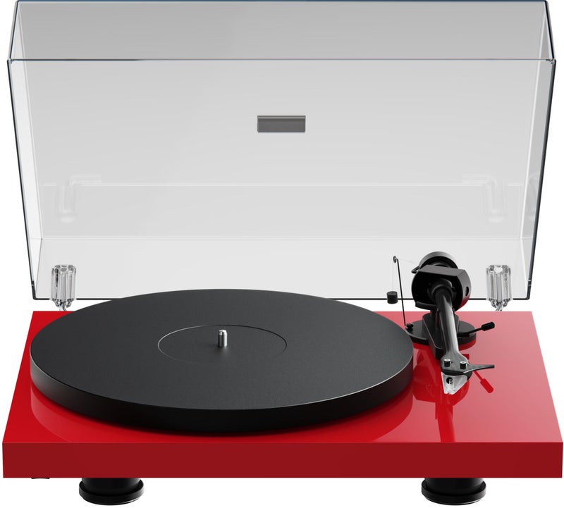 Pro-Ject ProJect Debut EVO 2 Turntable with Pick it MM EVO Cartridge High Gloss Red - Image 2