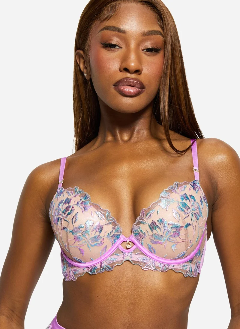 Ann Summers Ann Summers Euphoric Padded Plunge Lilac
