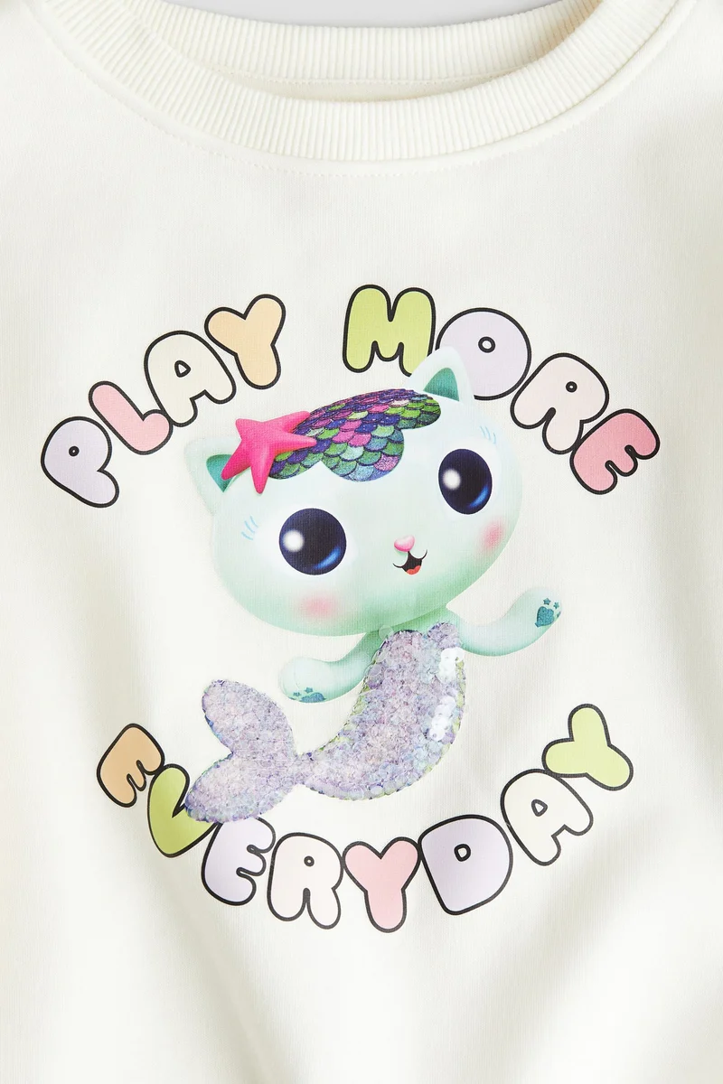 H&M Motif-detail sweatshirt