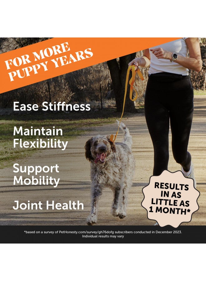 PETHONESTY PetHonesty Hip & Joint Health - Dog Joint Supplement Support for Dogs with Glucosamine Chondroitin, MSM, Turmeric - Glucosamine for Dogs Soft Chews - Advanced Pet Joint Support and Mobility - (90 ct)  - Image 2