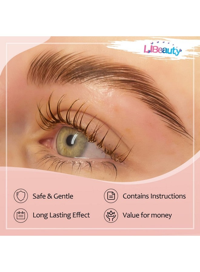 Libeauty Eyelash and Eyebrow Color Kit Brown Instant Hair Color Kit for Lash and Brow Perfect Partner for Lash Perm/Lift/Lamination Treatment Voluminous Coloring - Image 5