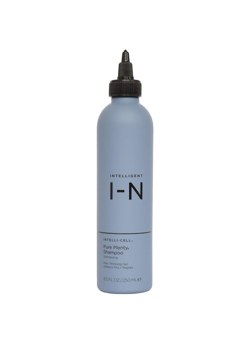 Intelligent Nutrients - Intelligent Nutrients Pure Plenty Exfoliating Hair Shampoo - Non-Toxic Scalp Scrubber & Hair Thickening Shampoo with Plant Stem Cells for Fine & Thinning Hair (8.5 oz) - Image 1