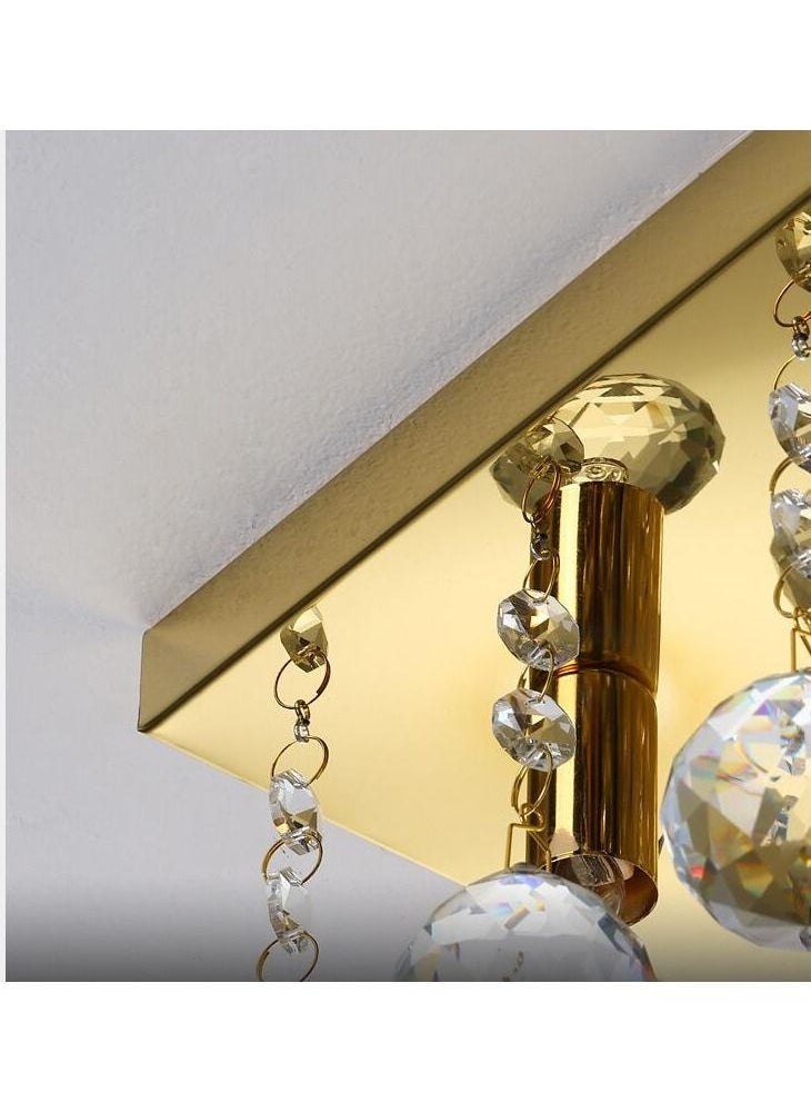 Exlene Modern LED Crystal Chandeliers Light Ceiling Lamp for Bedroom living room  - Image 4