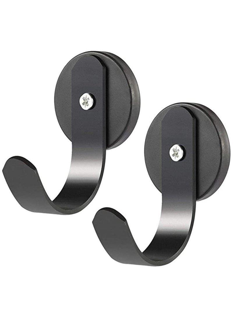 KASTWAVE 2 Pack No Punch Magnetic Hook Hook Wreath Hanger Hook for Metal Front Door Wreath Decoration  - Image 1