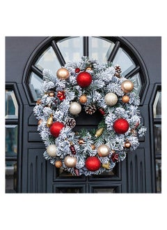 KASTWAVE 2 Pack No Punch Magnetic Hook Hook Wreath Hanger Hook for Metal Front Door Wreath Decoration  - Image 5