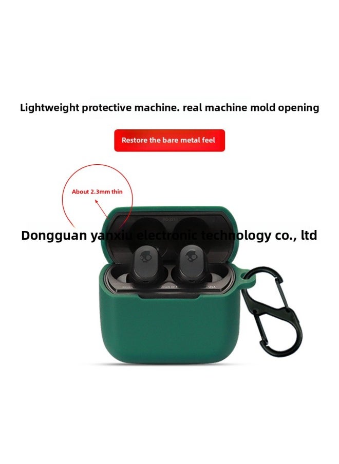 Generic - Suitable For Skull Skullcandy Mod Magic Bean Bluetooth Headset Protective Cover Silicone Earphone Case Spot-Color:Black-Naked-Model:Skull Mod Magic Beans - Image 1