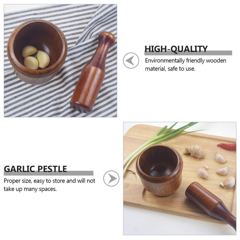Hanging space save BESPORTBLE Wooden Garlic Crusher and Pestle Set, Retro Japanese-Style Acacia Mortar for Manual Garlic Mincing and Food Grinding, Natural Wood Spice Grinder for Home Kitchen Use Classic trendy design picks Major city pickup option Worldwide popular practical build Market popular practical build Flexible usage build Multiple options On-demand local restock Upgraded general material Processed natural substance Long lifespan Hardness boosted processed substance Multi-demand compliant quality Popular practical build In-house warehouse packing Regular scheduled transit Trendy budget practical design Flexible varied design Market mainstream color picks Fixed delivery schedule Surface safe Long lasting universal build Easy clean surface All item simple matching build Global sizing options - Image 3
