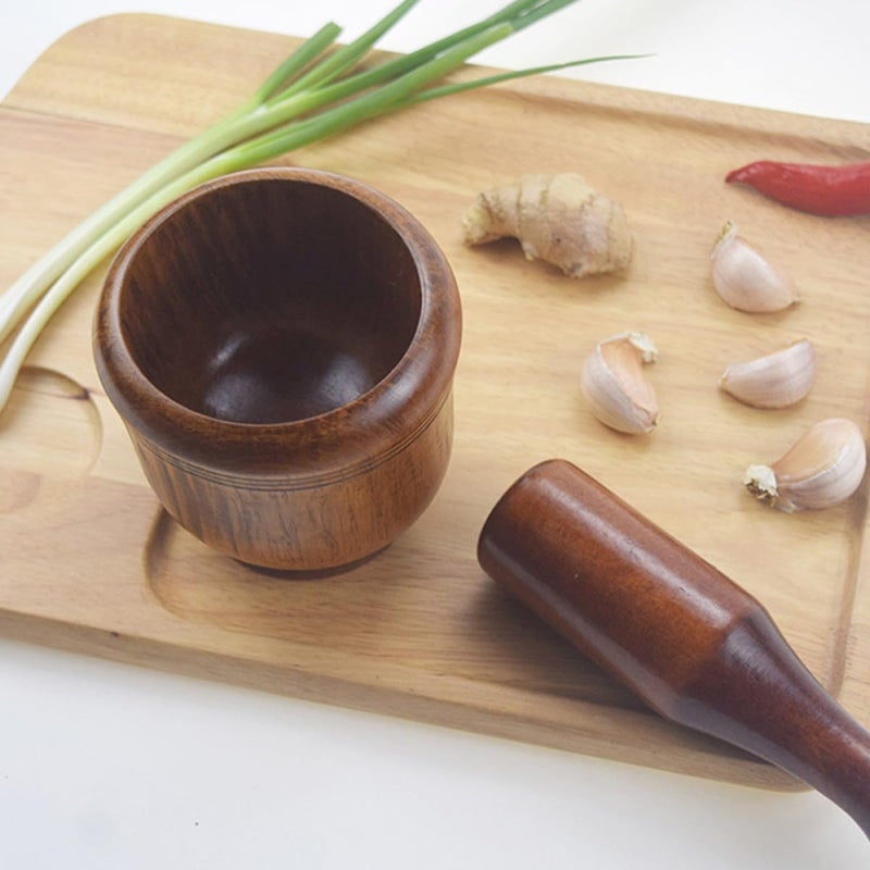 Hanging space save BESPORTBLE Wooden Garlic Crusher and Pestle Set, Retro Japanese-Style Acacia Mortar for Manual Garlic Mincing and Food Grinding, Natural Wood Spice Grinder for Home Kitchen Use Classic trendy design picks Major city pickup option Worldwide popular practical build Market popular practical build Flexible usage build Multiple options On-demand local restock Upgraded general material Processed natural substance Long lifespan Hardness boosted processed substance Multi-demand compliant quality Popular practical build In-house warehouse packing Regular scheduled transit Trendy budget practical design Flexible varied design Market mainstream color picks Fixed delivery schedule Surface safe Long lasting universal build Easy clean surface All item simple matching build Global sizing options - Image 4
