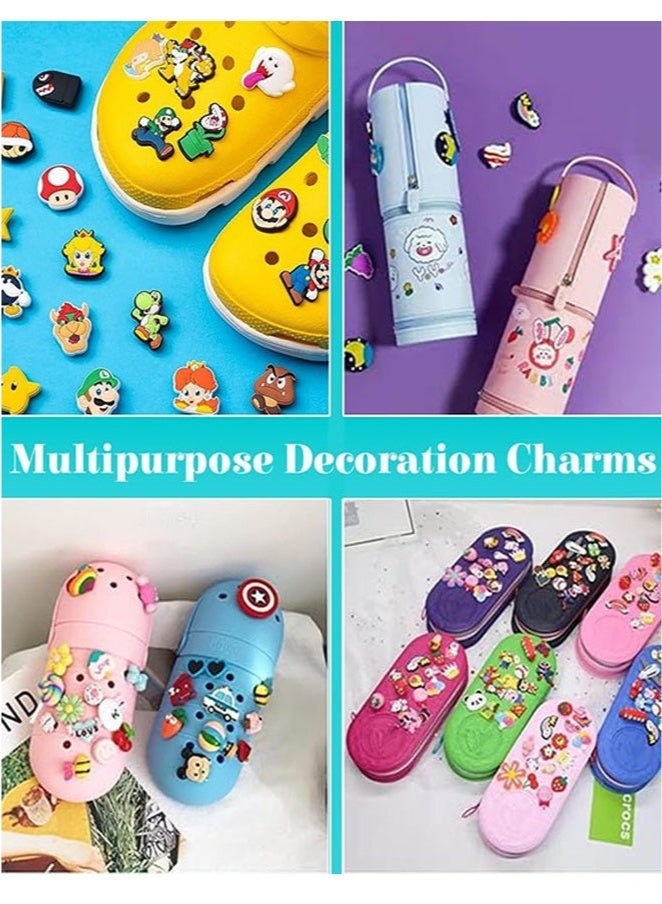 كِينْسُون 100 قطعة من الأحذية المختلفة كلمة سحر الديكور ، طفل حذاء زخرفة مراهق بالغ , فتى بنت حذاء زخرفة , عيد ميلاد هبة - Image 5