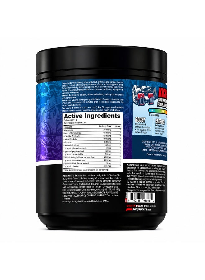 ProSupps Dr. Jekyll Signature 30 serving powder Blue Razz - Image 2