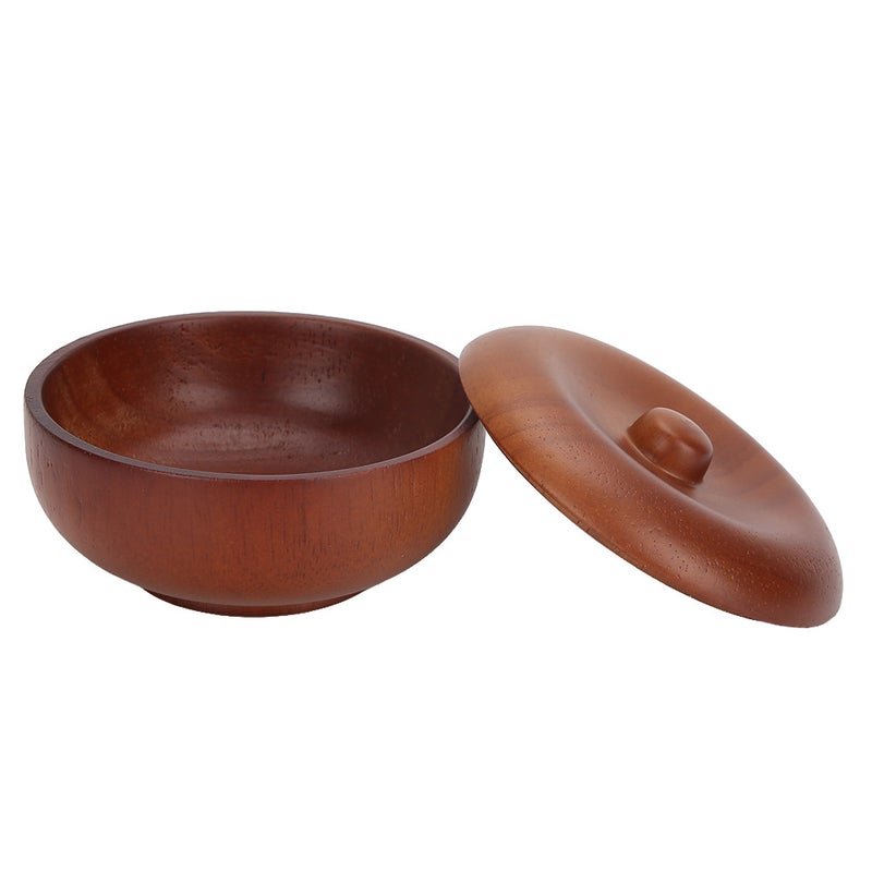 Wooden Shaving Brush Bowl Mug Shave Soap Cream Mug Professional Shaving Bowl Barber Tool - Image 2