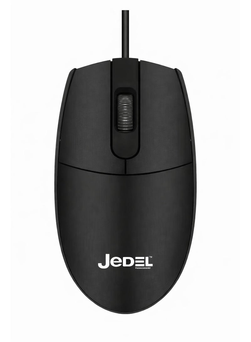 جي ديل فأرة Jedel 230+ السلكية بمنفذ USB لأجهزة الكمبيوتر المحمولة والمكتبية - Image 1