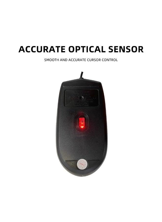 جي ديل فأرة Jedel 230+ السلكية بمنفذ USB لأجهزة الكمبيوتر المحمولة والمكتبية - Image 5