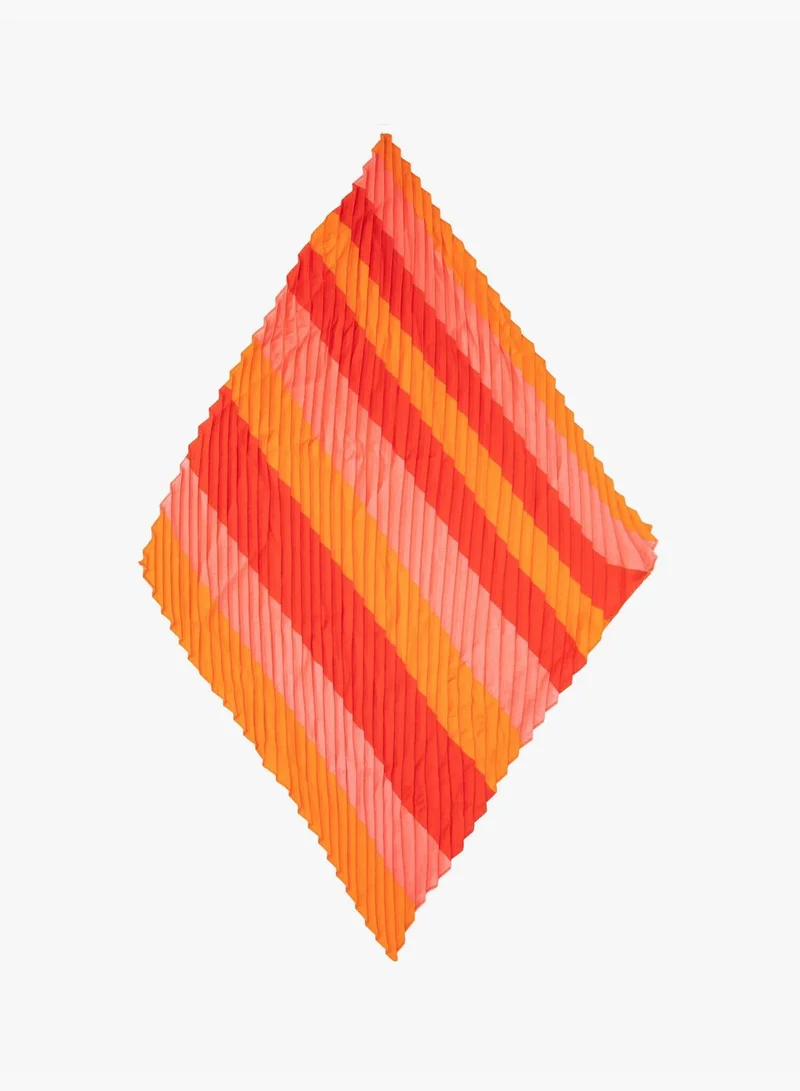 KOTON Patterned Pleated Shawl