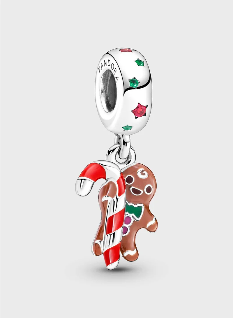 PANDORA Gingerbread Man Dangle Charm