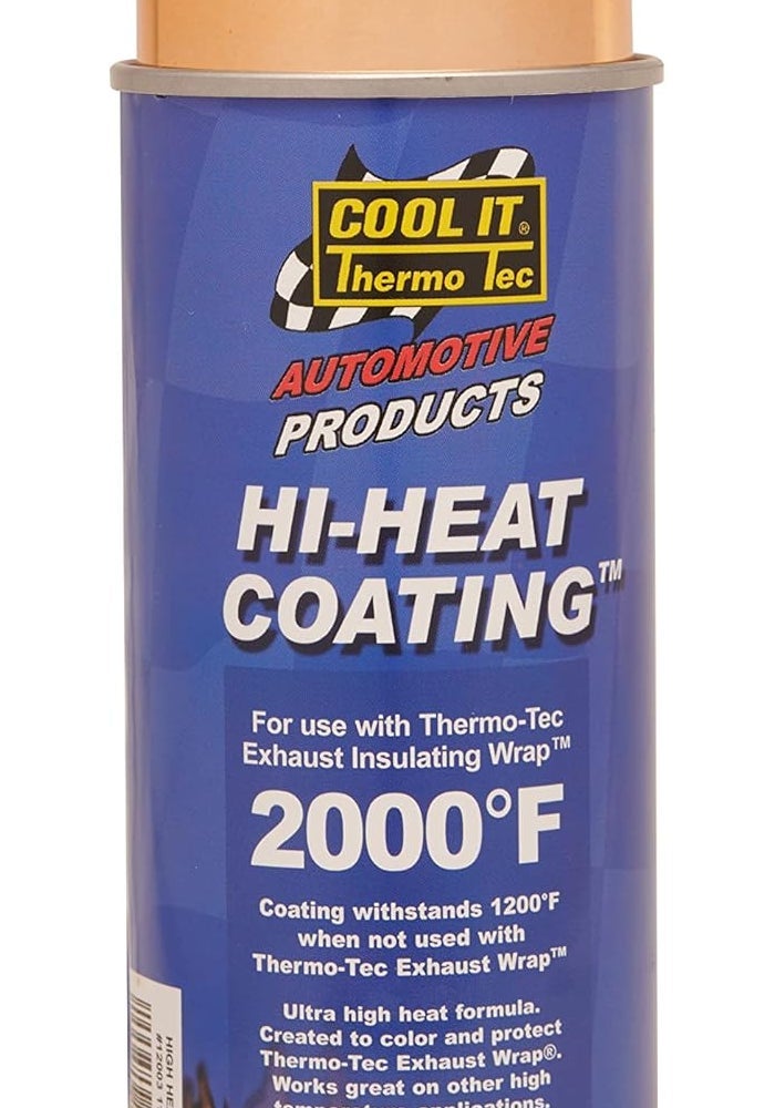 THERMO TEC Thermo-Tec 12003 Copper High Heat Wrap Coating - 12 oz - Image 1