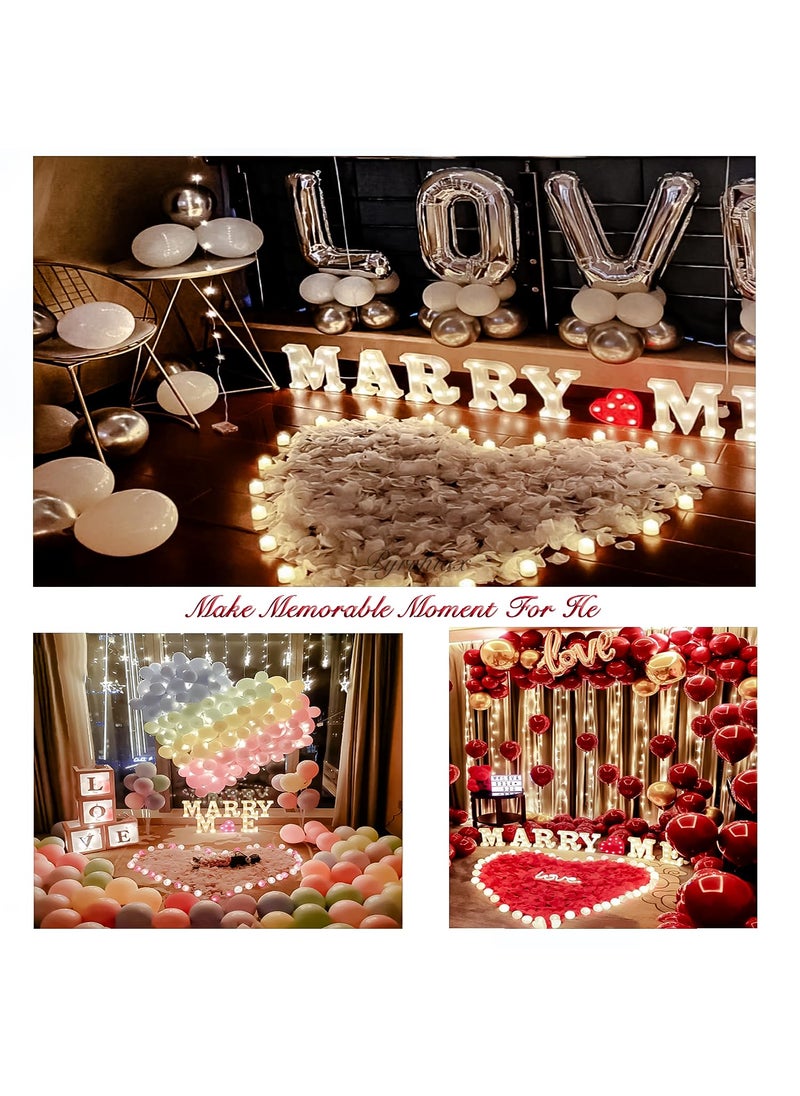 enttgo enttgo 1000 Pieces Artificial Silk Rose Petals Flower Decoration Wedding Party (Big Red Dot Black)  - Image 5