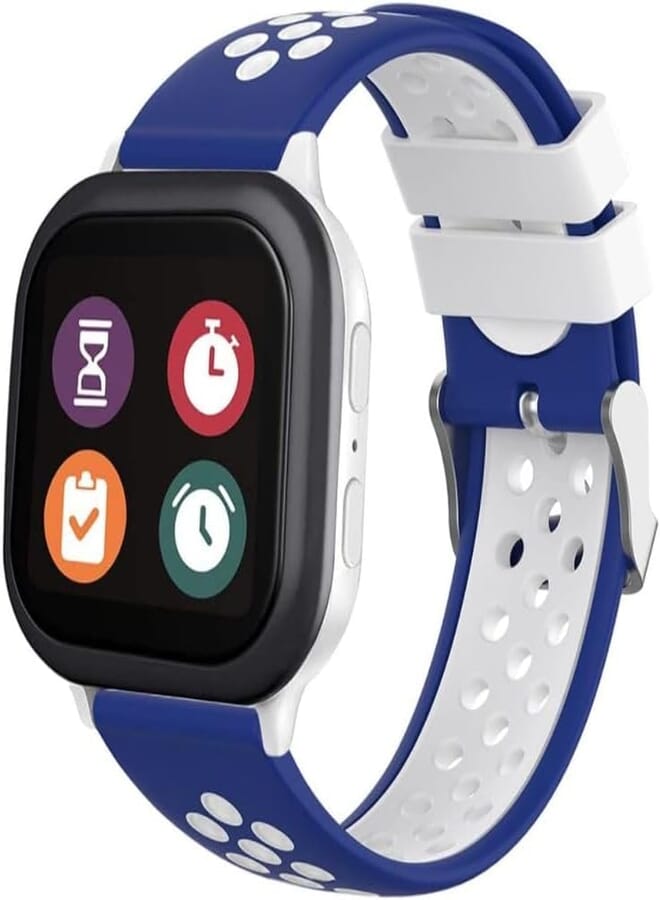 Next Store 22mm Soft Silicone Watch Band Compatible with Samsung Galaxy Watch 3 45mm / Gear S3 / Huawei GT3 46mm / GT2E / GT2 Pro/Magic 2 46mm / Amazfit / GTR3 Breathable