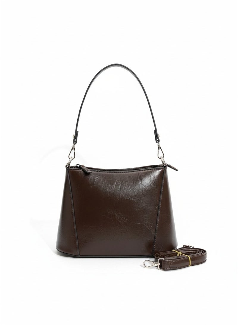 فيبراندا شنطة كتف أنيقة بتصميم كلاسيكي بسيط