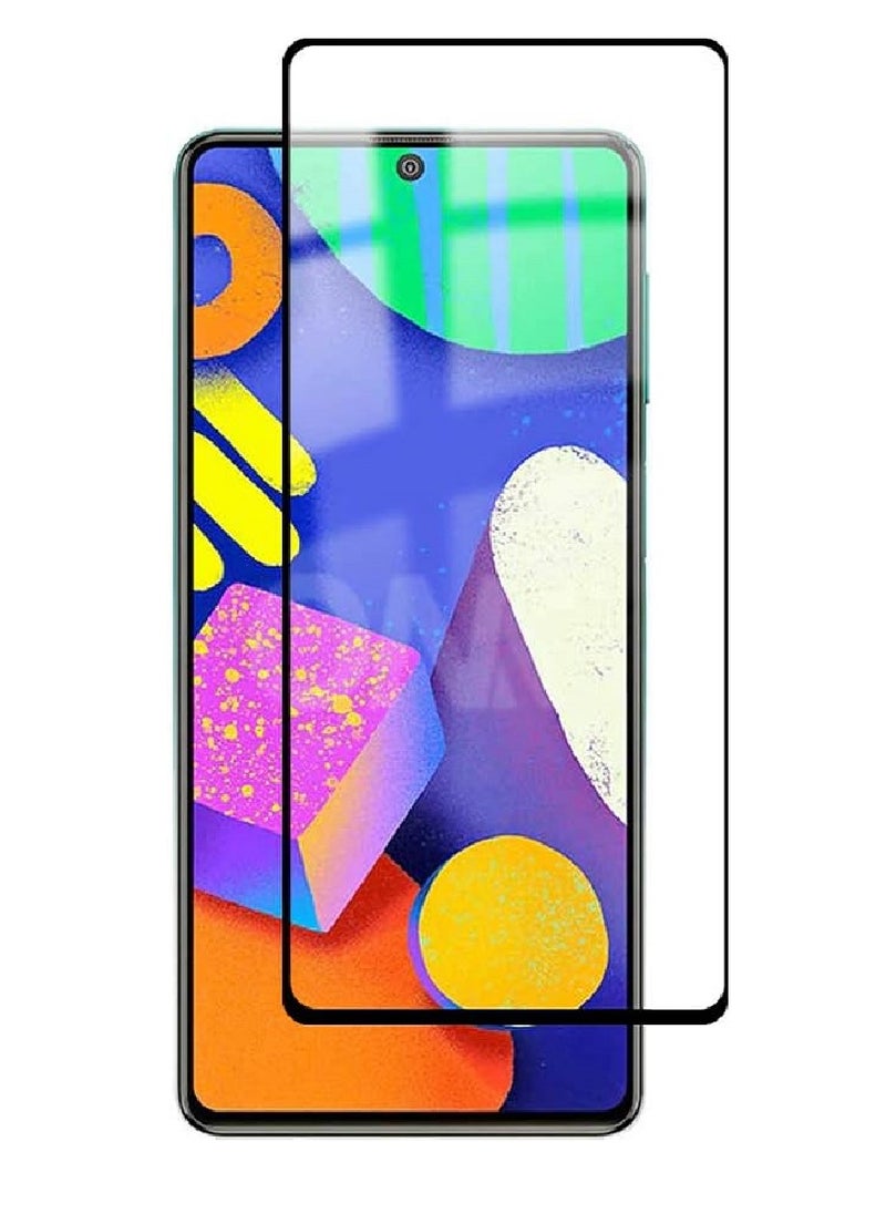 Super Tempered Glass Screen Protector 5D Designed For Samsung Galaxy F62 Full Glue Edge to Edge Full Screen Coverage And Bubble Free - Image 1