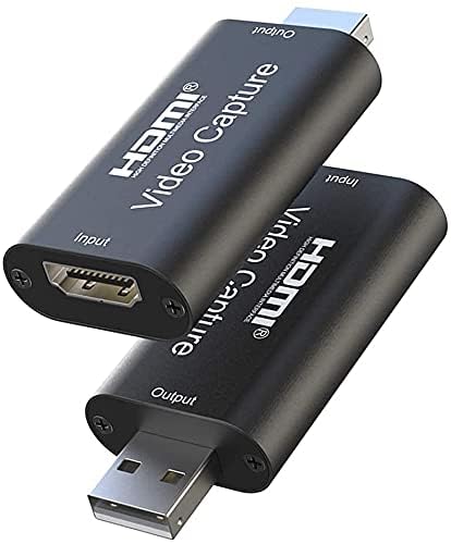 ETZIN Video Capture Cards 4k, HDMI Video Capture Card USB 2.0 HD 1080P Capture Adapter Directly to Computer for Gaming, Streaming, Teaching, Video Conference, Live Broadcasting EPL-813HVC - Image 1