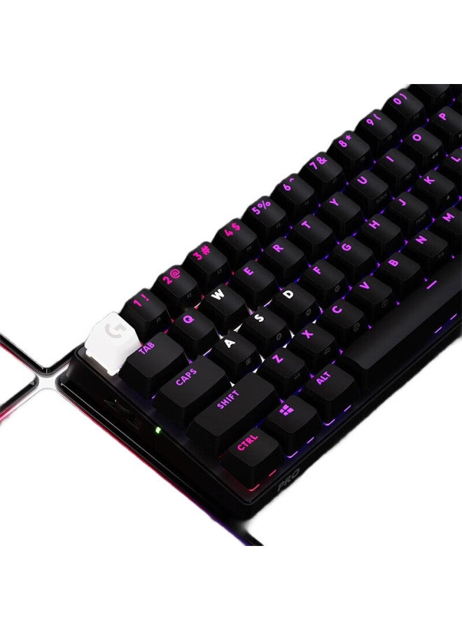 G Logitech (G) Pro X 60 Lightspeed Gaming Keyboard (Black, Gx-L Optical Switch) Red Switch (Light And Comfortable Feel) - Image 2