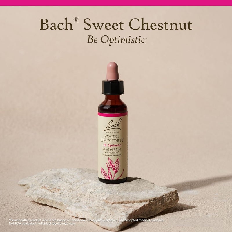 Bach Flower Essences Sweet Chestnut Be Optimistic 20 mL Homeopathic Remedy - Image 5