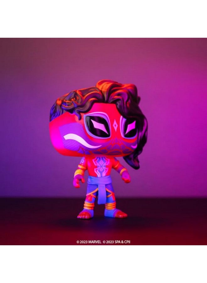 Funko فانكو بوب! فينيل: سبايدر مان: عبر عالم العنكبوت - سبايدر مان الهند - بافيتر برابهاكار - سبايدر مان - تمثال فينيل قابل للجمع - فكرة هدية - منتجات رسمية - للأطفال والبالغين - Image 2