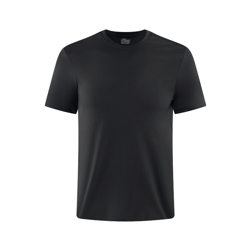 Fashion 80-Count Double-Sided Ice Silk Men'S And Women'S T-Shirts Short-Sleeved T-Shirts Summer Casual Round Neck T-Shirts Can Be Printed With Logo
