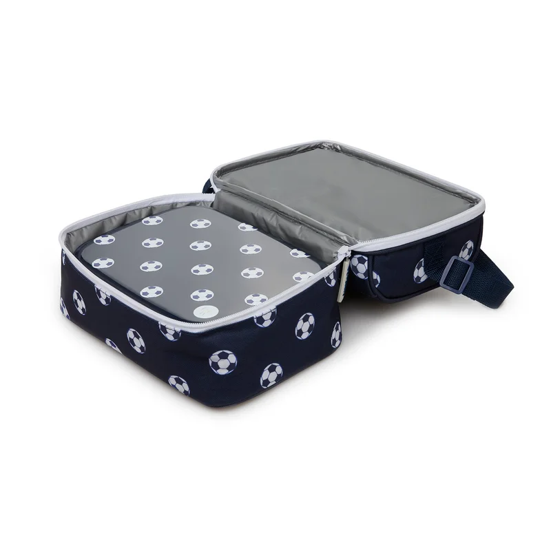 Little IA Football Insulated Double-Decker Lunch Bag