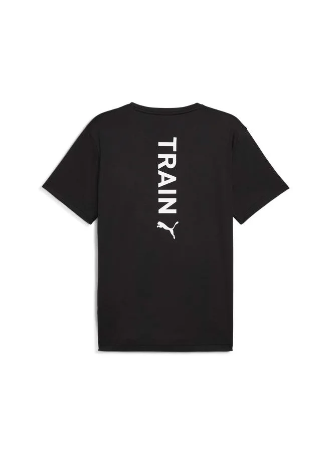 PUMA Graphics Vertical Logo T-Shirt