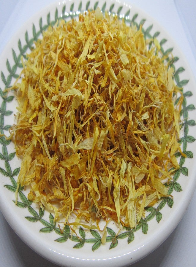 Nature Tea Marigold Petals - Loose Calendula officinalis Petals 100% from Nature (8 oz) - Image 4