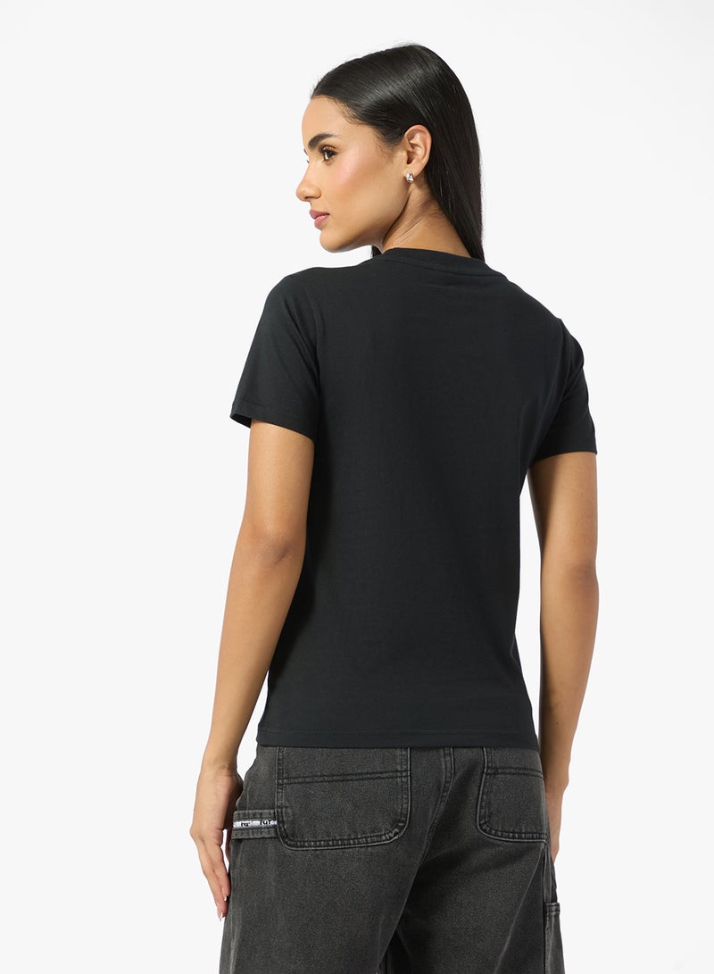 كونفرس تيشيرت بحشوة رقعة تشاك - Image 2