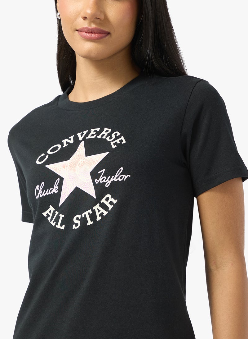 كونفرس تيشيرت بحشوة رقعة تشاك - Image 3