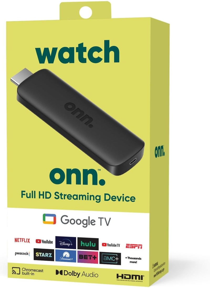 Generic ONN Google Android TV 2K Full HD Streaming Stick Latest Version  - Image 1