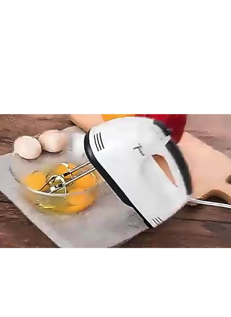 بيكي - خلاط كهربائي مضرب بيض 7 سرعات 260 وات  خلاط يدوي كهربائي خلاط الكيك خلاط بيض خلاط الخفق - Image 1