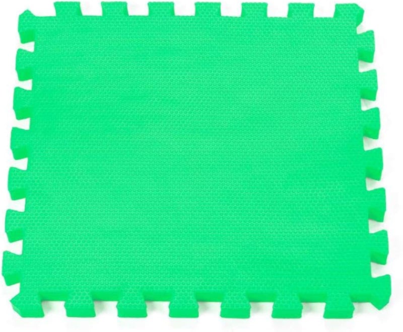 Foam tiles floor gym playground kids rooms Green color 20mm thick 50x50cm COUNT OF 4