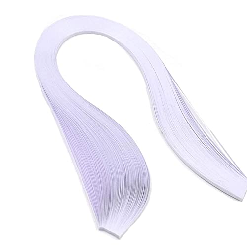 ODETOJOY White Quilling Paper Strips 10mm for Crafts Paper Quilling Strip 3/8inch-120pcs, 52cm (10mm) - Image 5