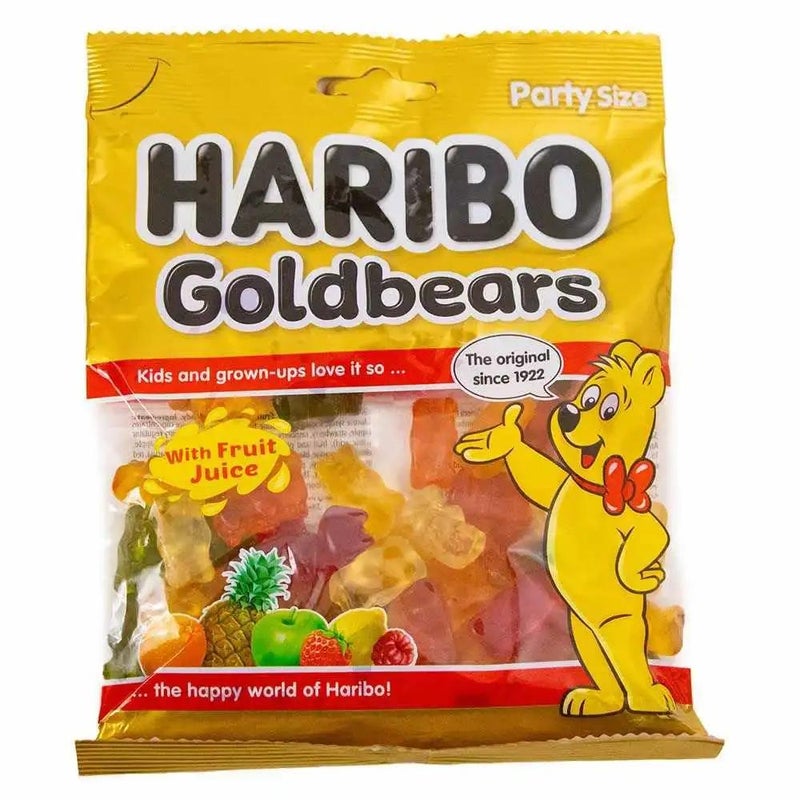 Haribo Gold Bear Jelly Candy With Fruit Juice - 160gm - Image 1