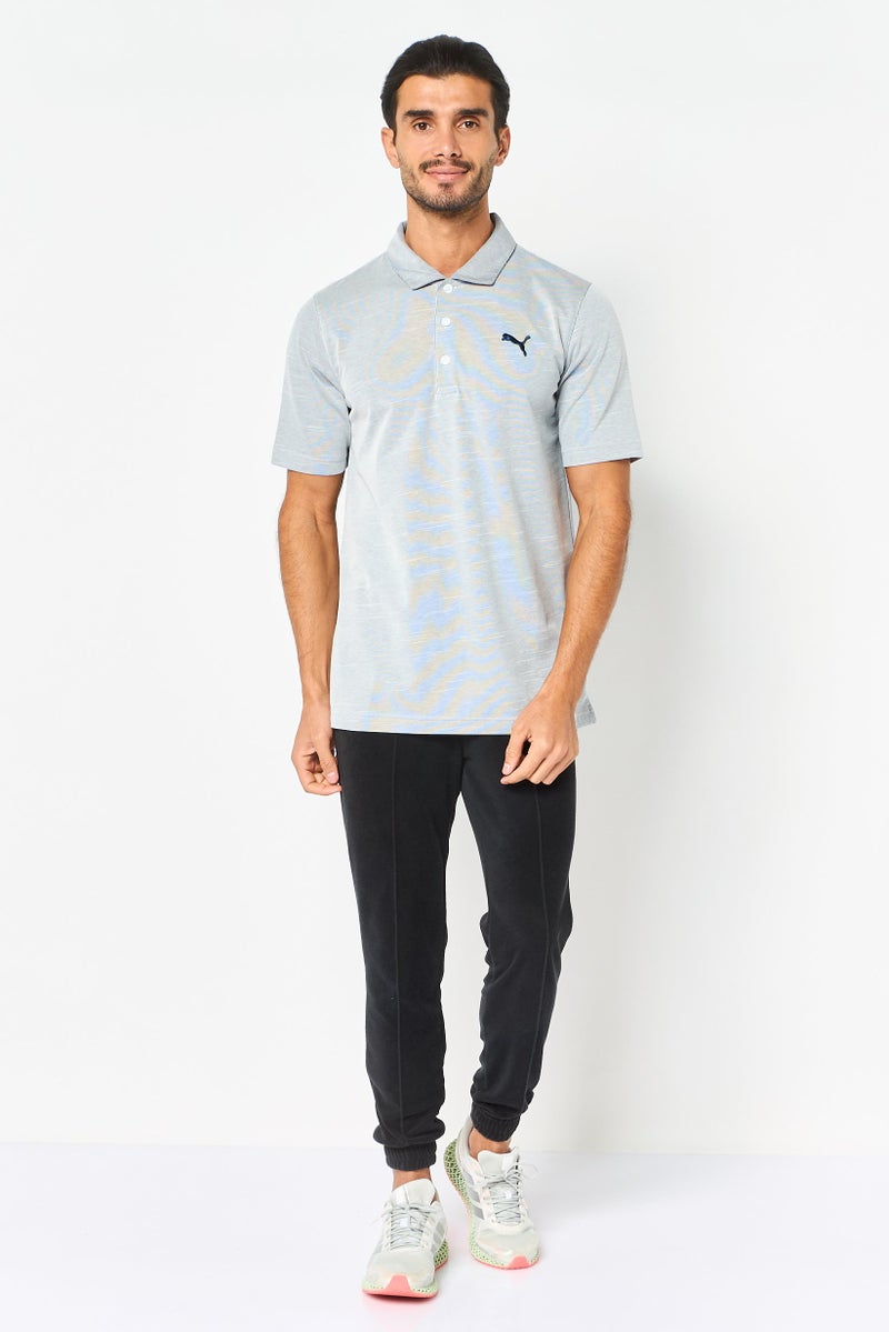 PUMA قميص بولو قصير الأكمام للرجال بأداء متميز، متعدد الألوان - Image 4