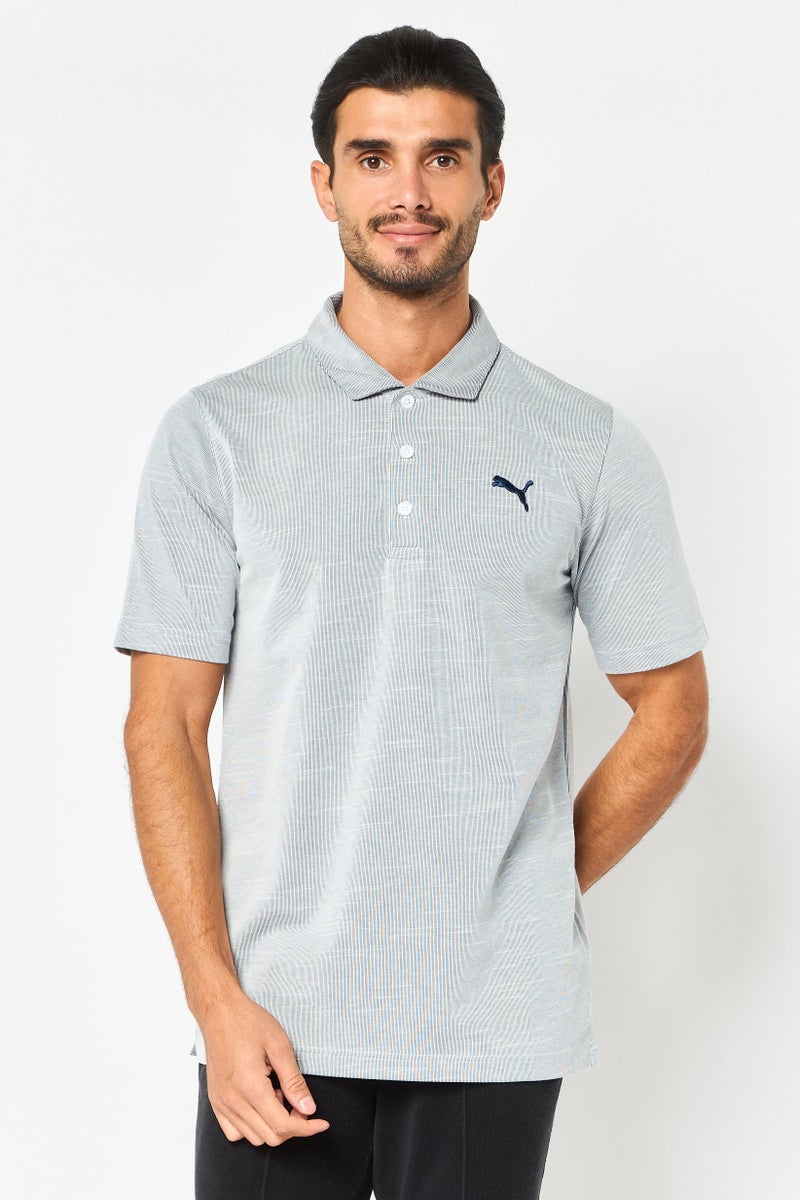 PUMA قميص بولو قصير الأكمام للرجال بأداء متميز، متعدد الألوان - Image 1