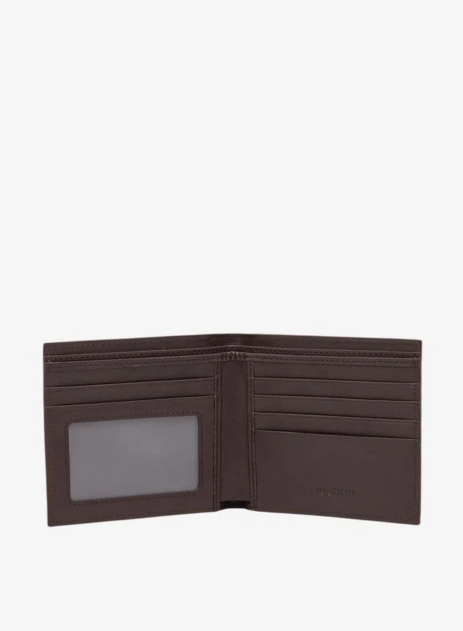 Duchini BROWN Men Chevron Textured Bi-Fold Wallet for Men | Best Price UAE
